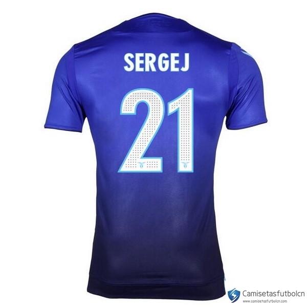 Camiseta Lazio Tercera equipo Sergej 2017-18